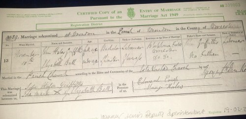 John_hales_griffithsmarriagecert